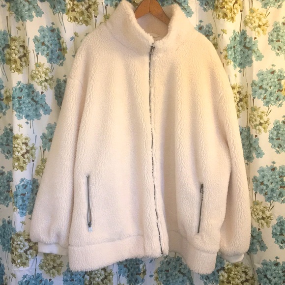 Ava & Viv Jackets & Blazers - Cozy baby pink teddy winter coat